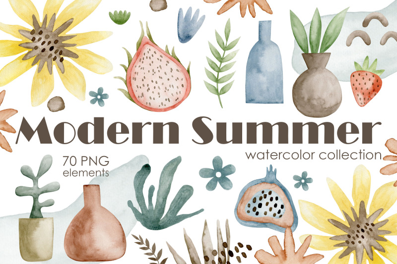 watercolor-modern-summer-collection