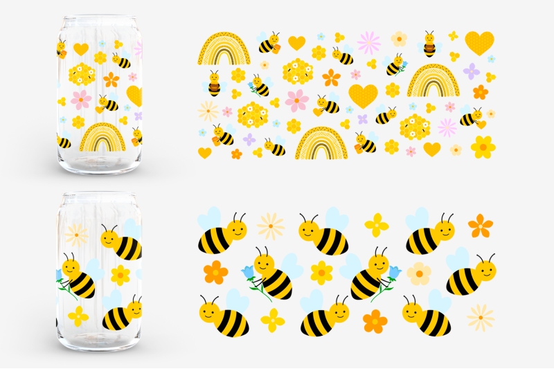 bees-can-glass-wrap-svg-honey-can-glass-wrap-bundle