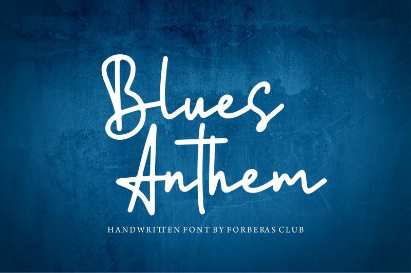 blues-anthem-handwritten-font