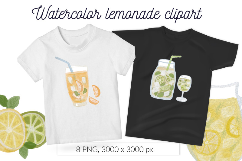 watercolor-lemonade-sublimation-strawberry-lemonade-mojito