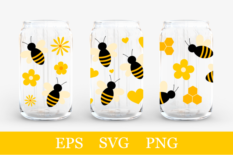 bees-can-glass-wrap-svg-honey-can-glass-wrap-bundle