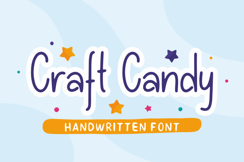 craft-candy-handwritten-font