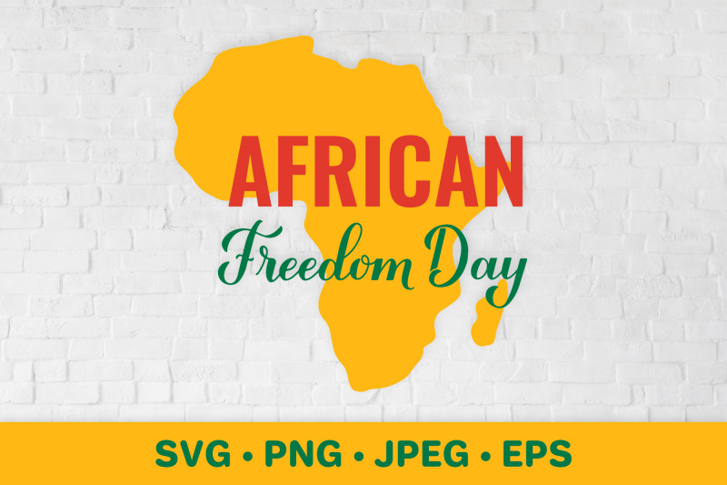 african-freedom-day-africa-svg