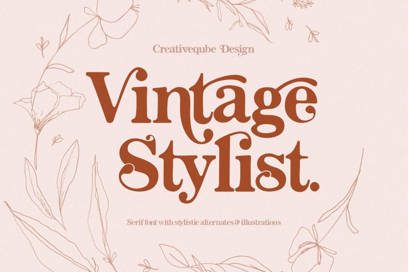 vintage-stylist-font-amp-amp-florals