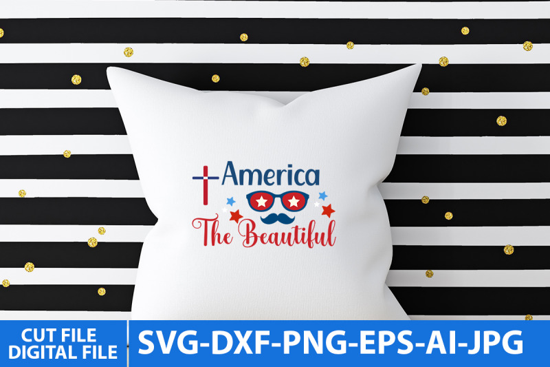 america-the-beautiful-svg-design