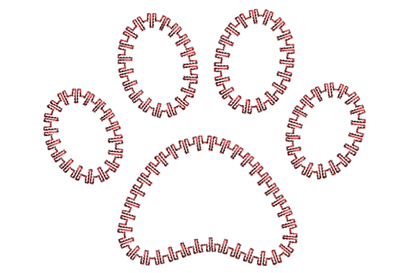 dog-paw-embroidery-design