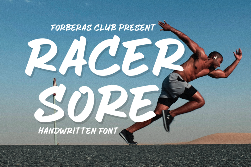 racer-sore-handwritten-font