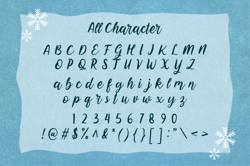 snow-candy-handwritten-font