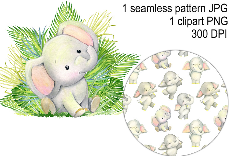 elephant-clipart-watercolor-baby-babies-little-animal-africa-b