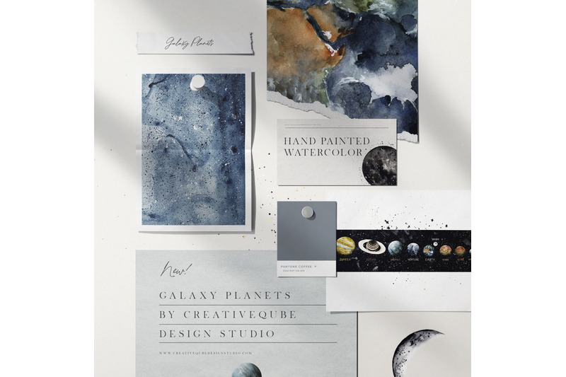 galaxy-planets-watercolor-collection