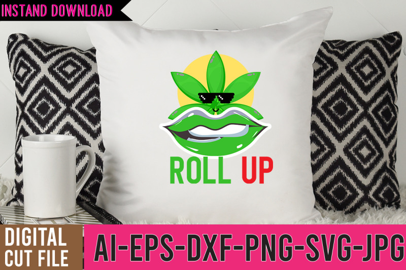 roll-up-svg-cut-files-weed-svg-design-cannabis-svg-design-weed-svg