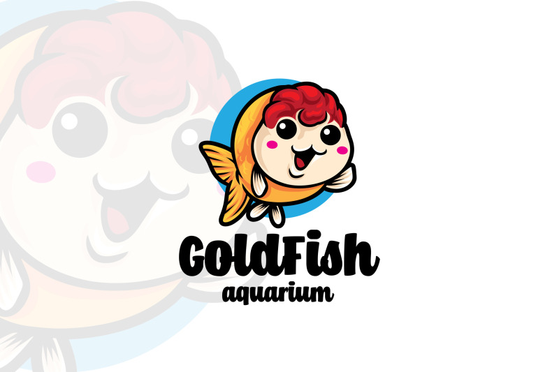 goldfish-mascot-logo