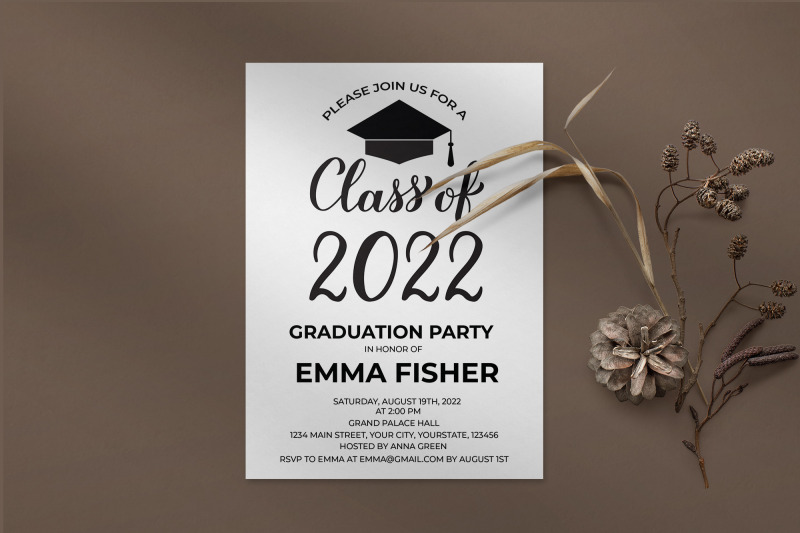 graduation-invitation-card-editable-template-class-of-2022-grad-party-invite-graduation-announcement