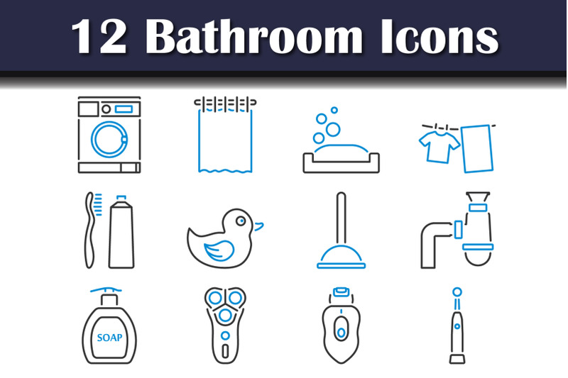 bathroom-icon-set