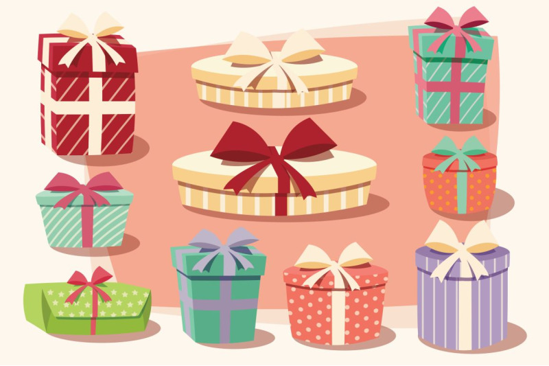 collection-of-24-gift-boxes-vector