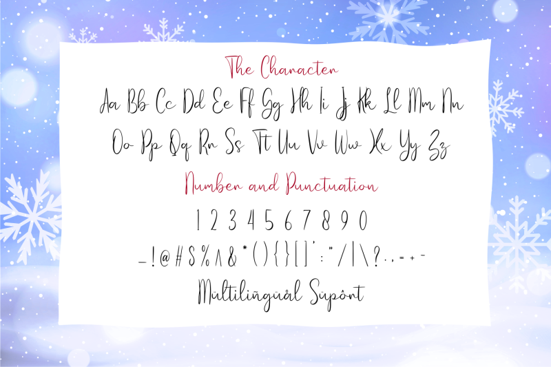 warm-christmas-handwritten-font
