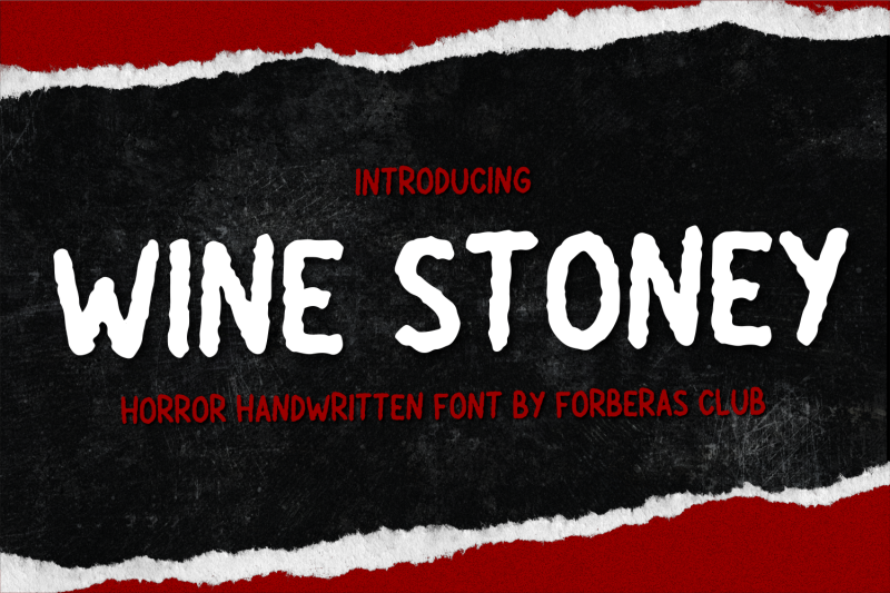 wine-stoney-handwritten-font