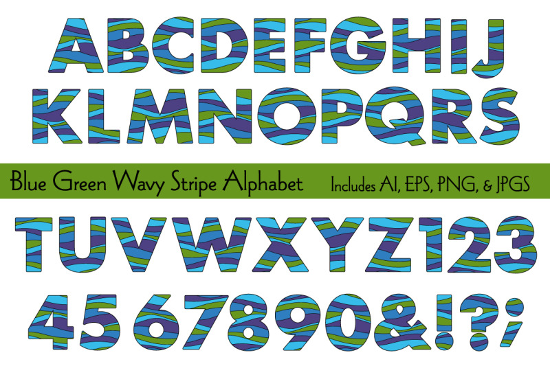 blue-green-purple-wavy-stripe-alphabet