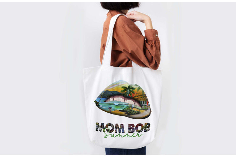 mom-bob-summer-sexy-lips-design