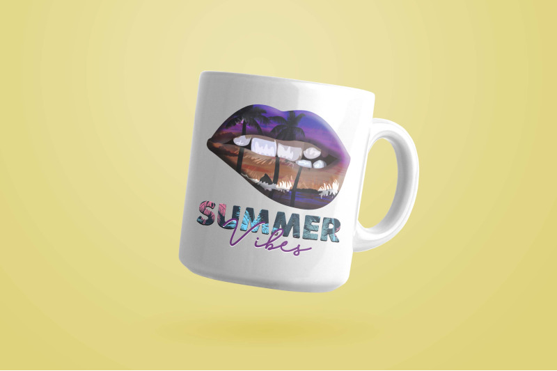 summer-vibes-sexy-lip-png-design