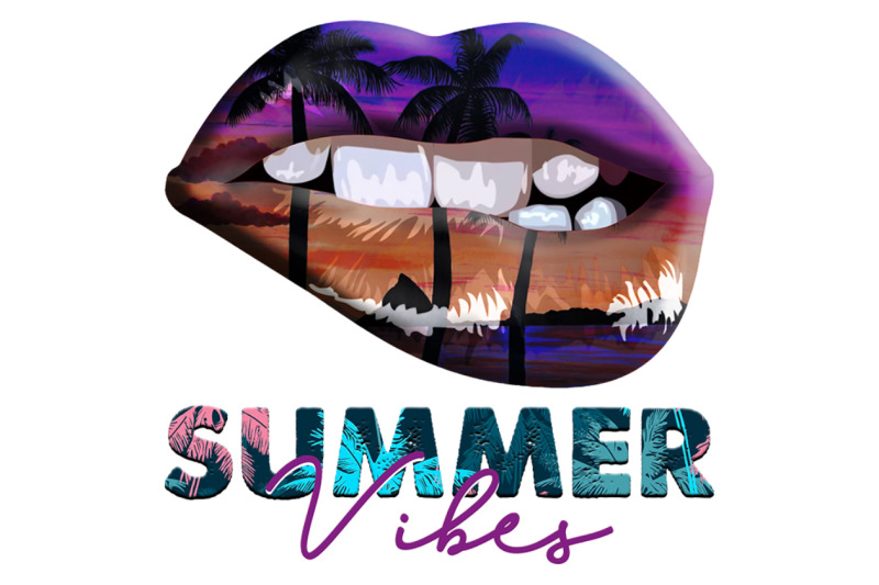 summer-vibes-sexy-lip-png-design