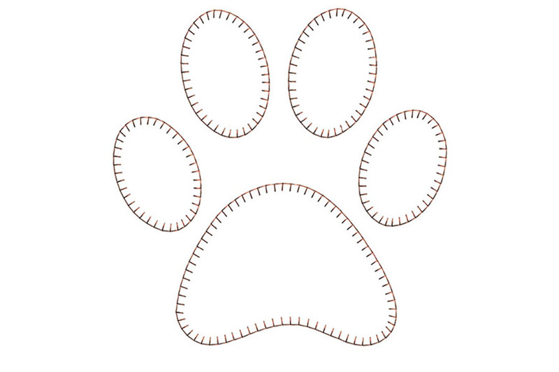 dog-paw-applique-blanket-stitch