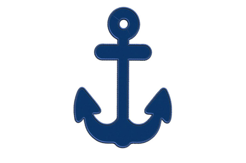 anchor-applique