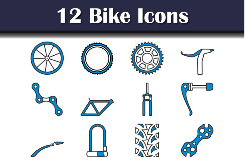 bike-icon-set