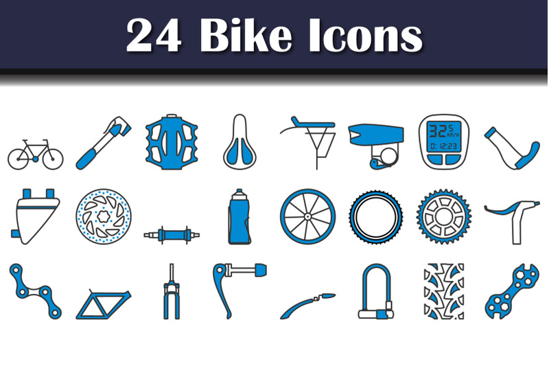 bike-icon-set