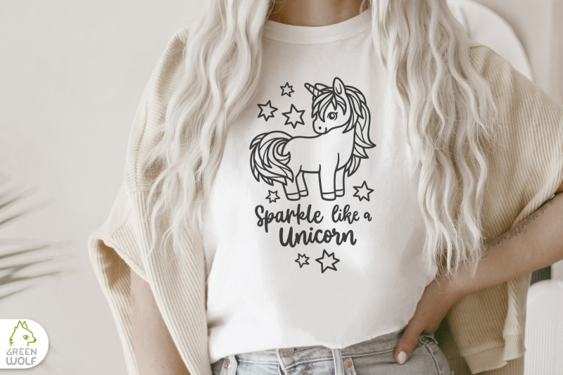 unicorn-t-shirt-design-svg-sparkle-like-a-unicorn-svg-file-for-cricut