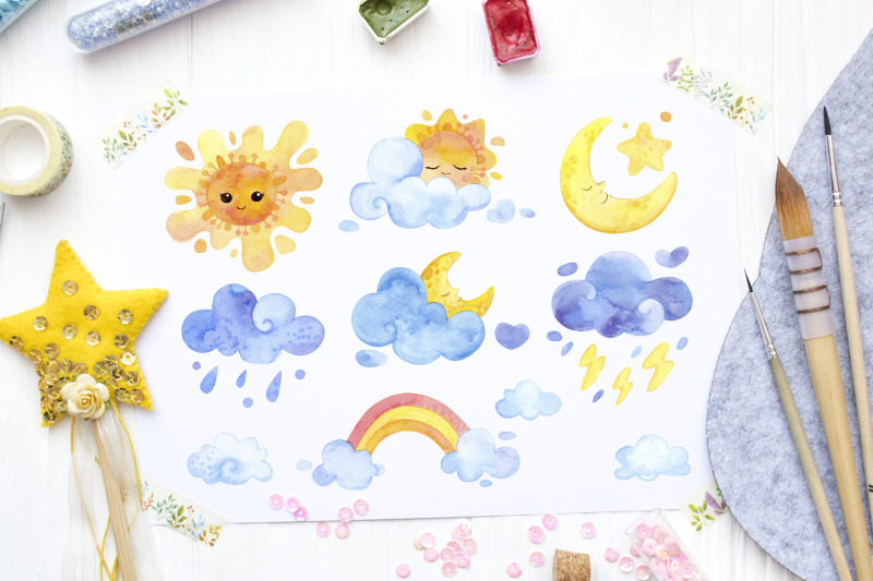 watercolor-weather-clipart