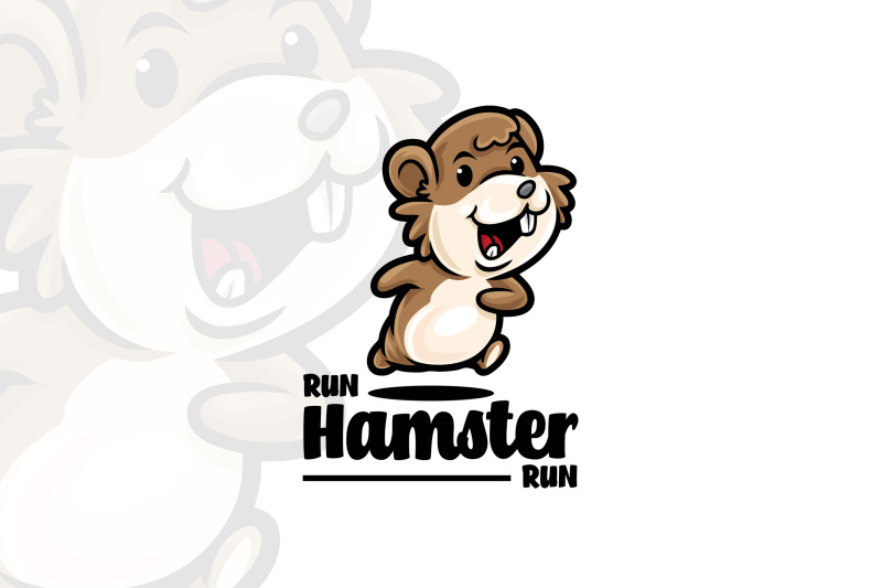 hamster-run-mascot-logo