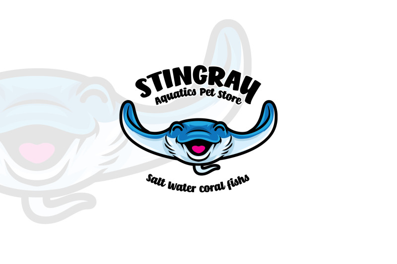 stingray-aquatic-mascot-logo