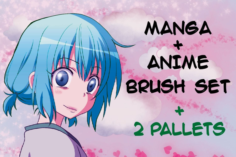 anime-manga-procreate-brushes