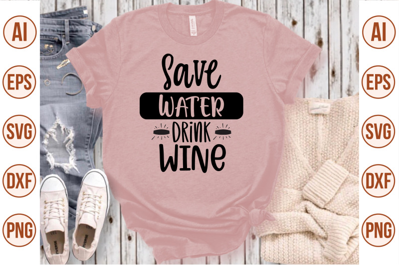 save-water-drink-wine-svg