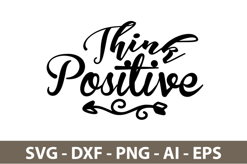 think-positive-svg