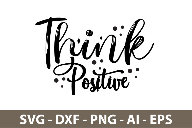 think-positive-svg