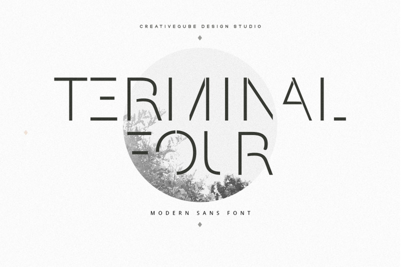 terminal-four-modern-font