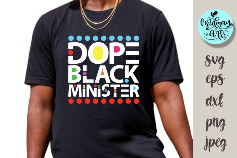 dope-black-minister-svg-melanin-cut-file