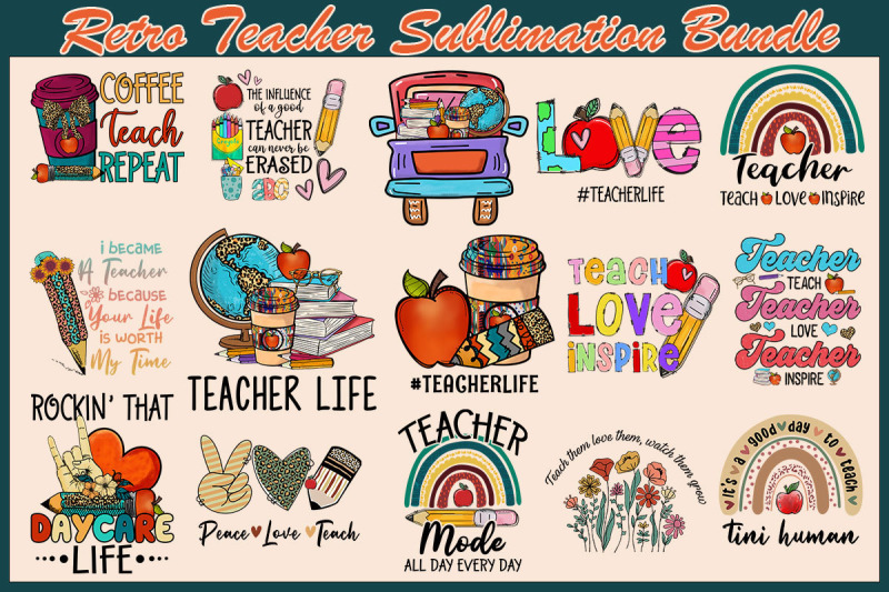 retro-teacher-graphic-bundle