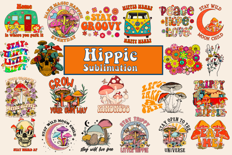hippie-graphic-bundle