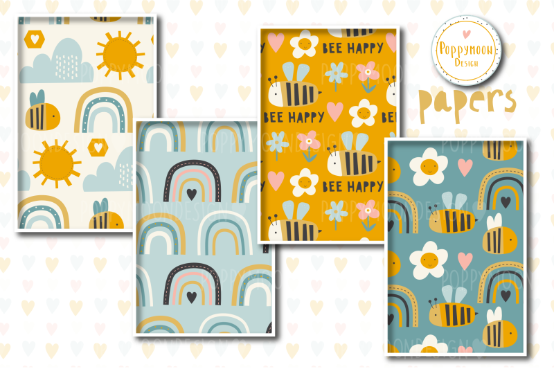 bee-happy-paper-set