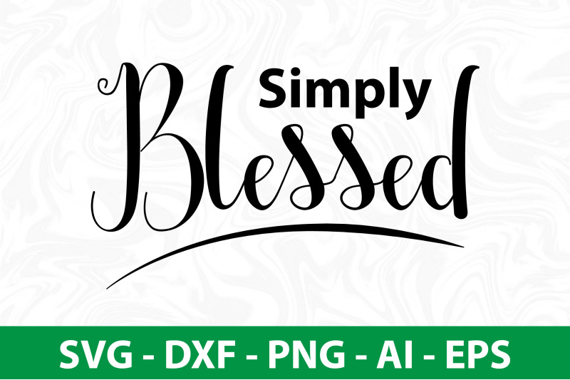 simply-blessed-svg