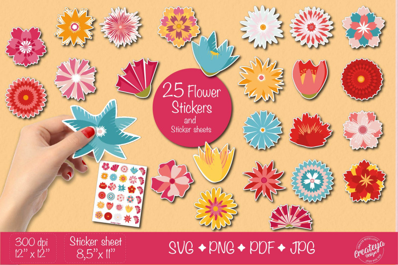 flower-sticker-png-sticker-bundle-svg-sticker-summer-blossom