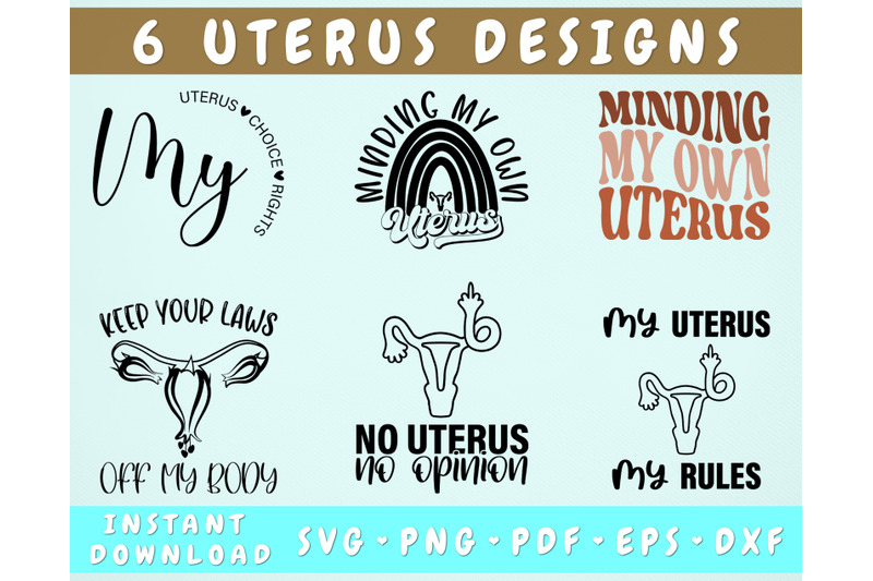 uterus-svg-bundle-6-designs-uterus-quotes-svg-minding-my-own-uterus