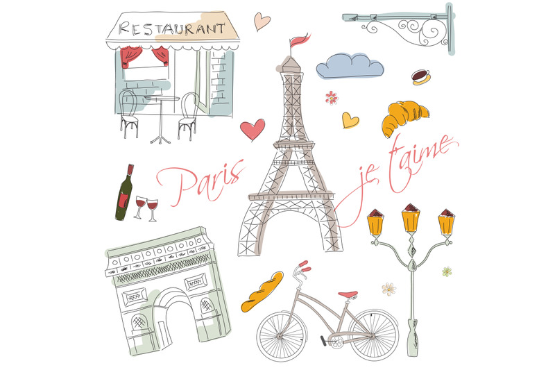paris-postcard-hand-drawn