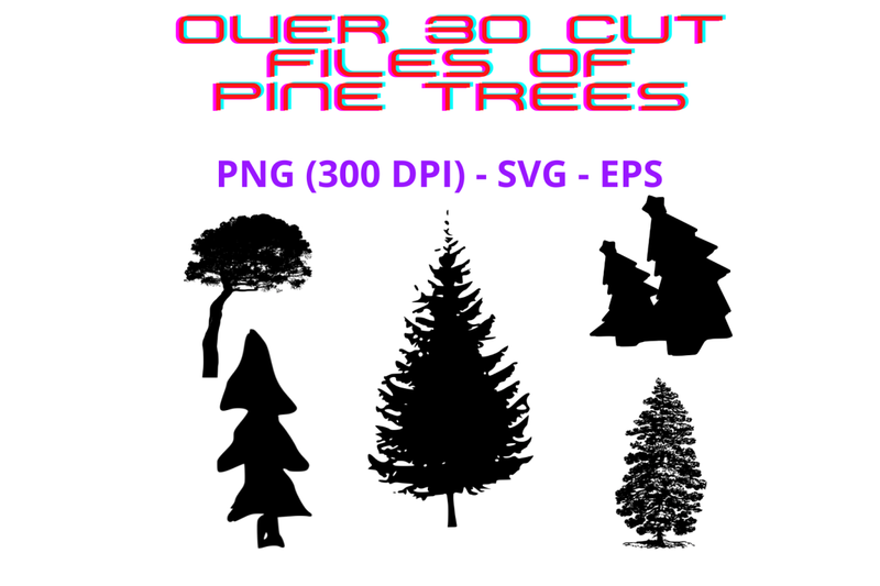 34-silhouette-cut-files-of-pine-trees