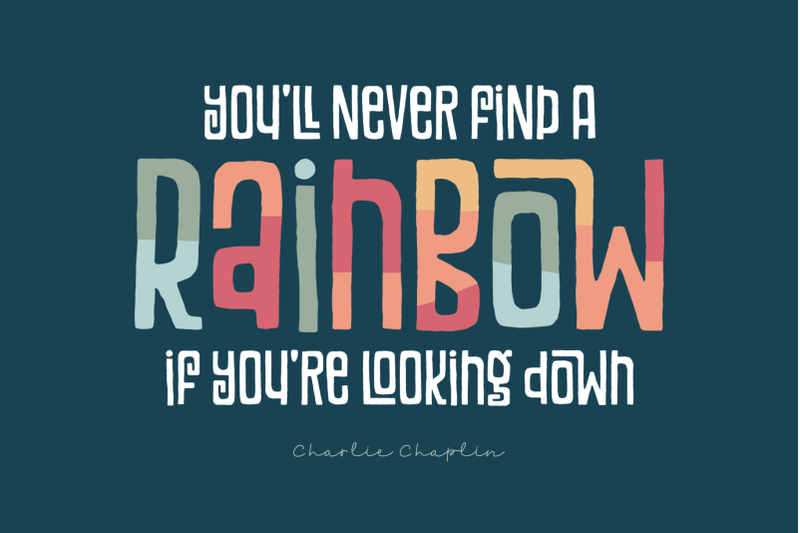 vintage-rainbows-font