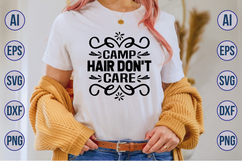 camp-hair-don-039-t-care-svg