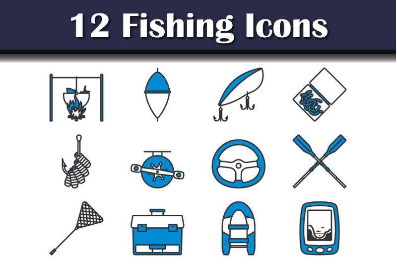 fishing-icon-set